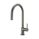 Brizo 63075LF-SLLHP Odin Arc Pull-Down Kitchen Faucet Luxe Steel (Less Handle)