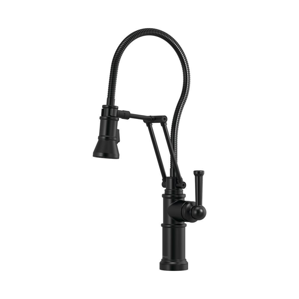 Brizo 63125LF-BL Artesso Articulating Faucet With Finished Hose
