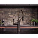 Brizo 63125LF-RB Artesso Articulating Kitchen Faucet 1Lhed Hose