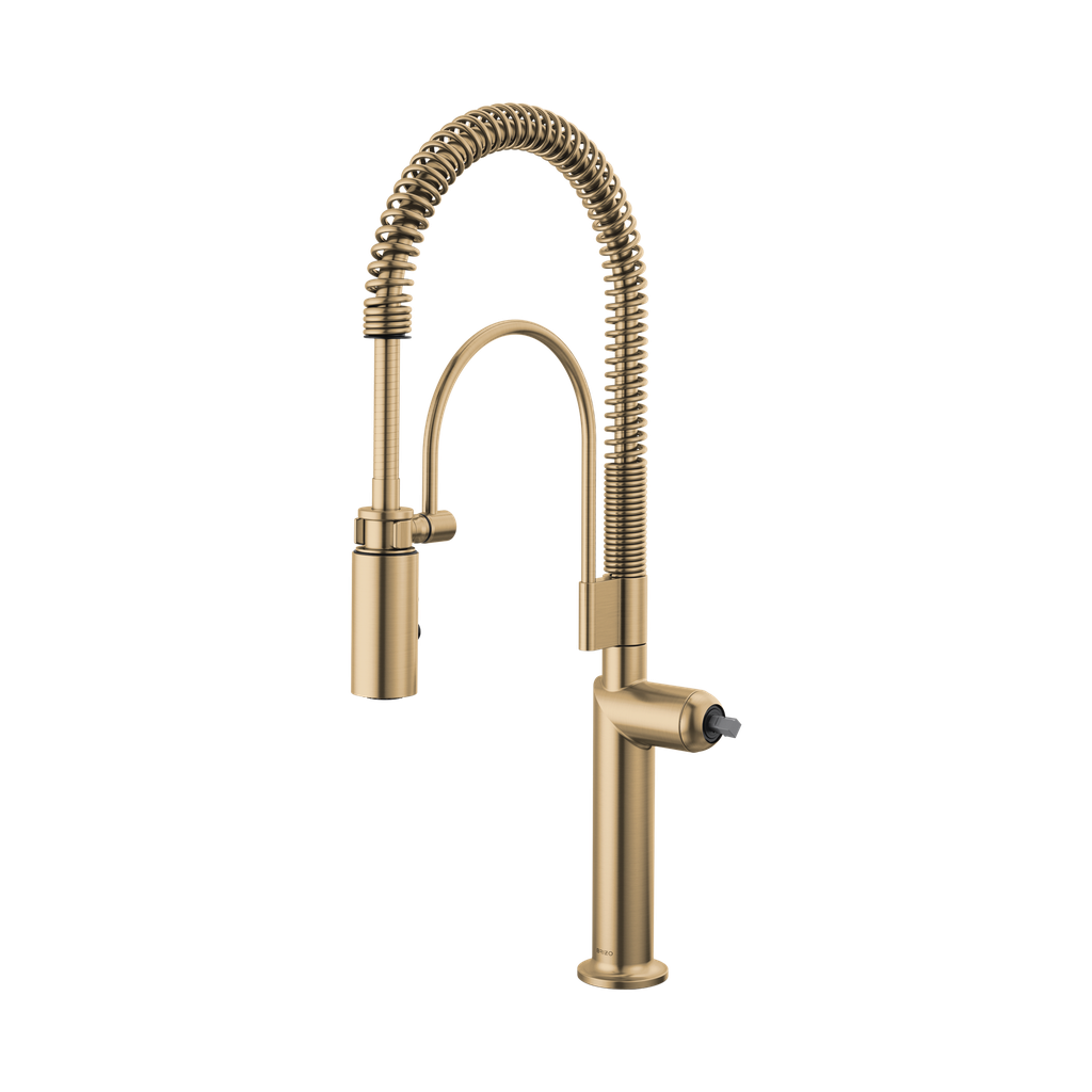 Brizo 63375LF-GLLHP Odin Spring Spout Pull-Down