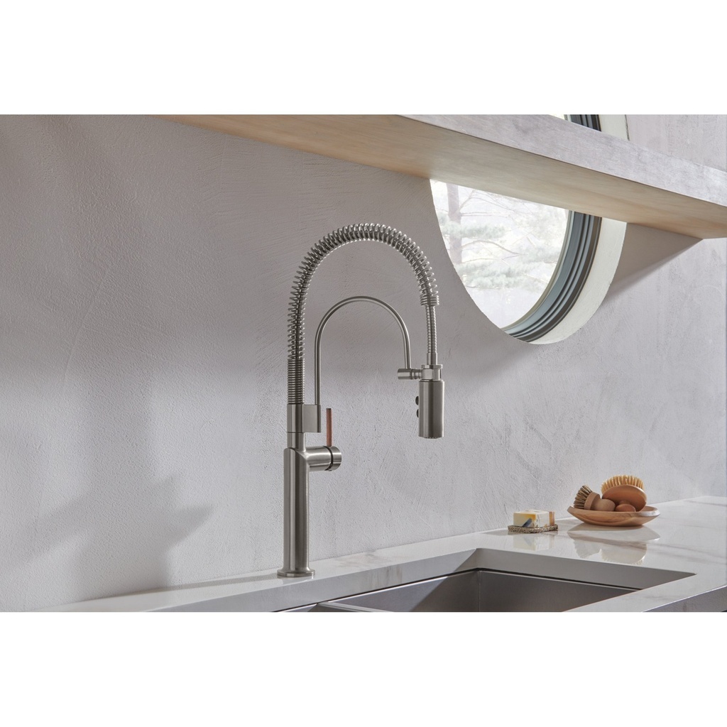 Brizo 63375LF-SLLHP Odin Spring Spout Pull-Down