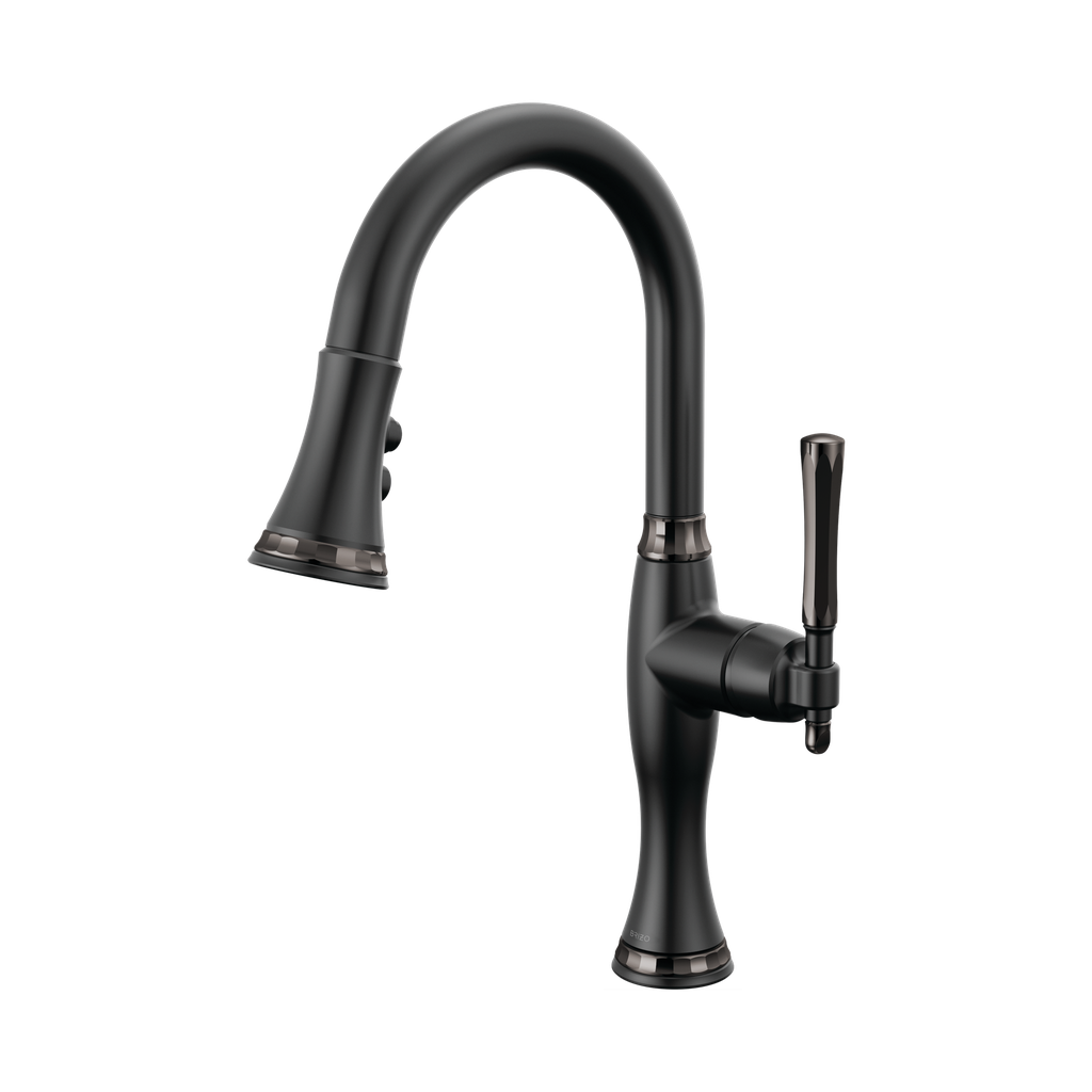 Brizo 63958LF-BLBNX Tulham Pull-Down Prep Faucet