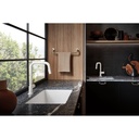 Brizo 63965LF-MWLHP Square Pull Down Prep Faucet