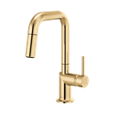 Brizo 63965LF-PGLHP Odin Square Pull-Down Prep Faucet