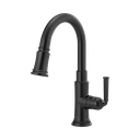 Brizo 63974LF-BL Rook Single Handle Pull-Down Prep Kitchen Faucet