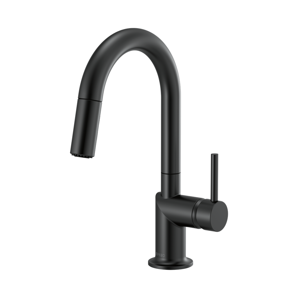Brizo 63975LF-BLLHP Odin Arc Pull-Down Prep Faucet