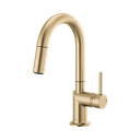 Brizo 63975LF-GLLHP Odin Arc Pull-Down Prep Faucet