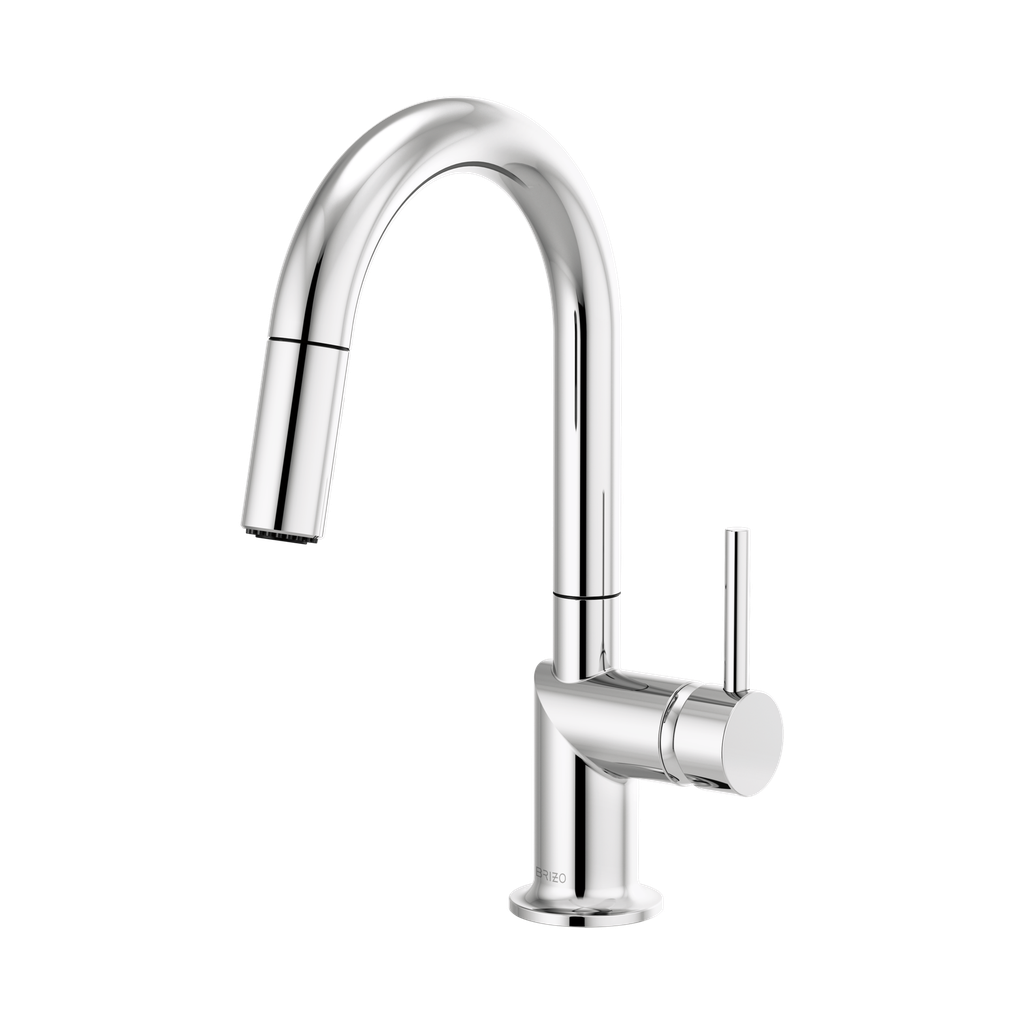 Brizo 63975LF-PCLHP Odin Arc Pull-Down Prep Faucet