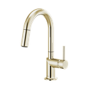 Brizo 63975LF-PNLHP Odin Arc Pull-Down Prep Faucet