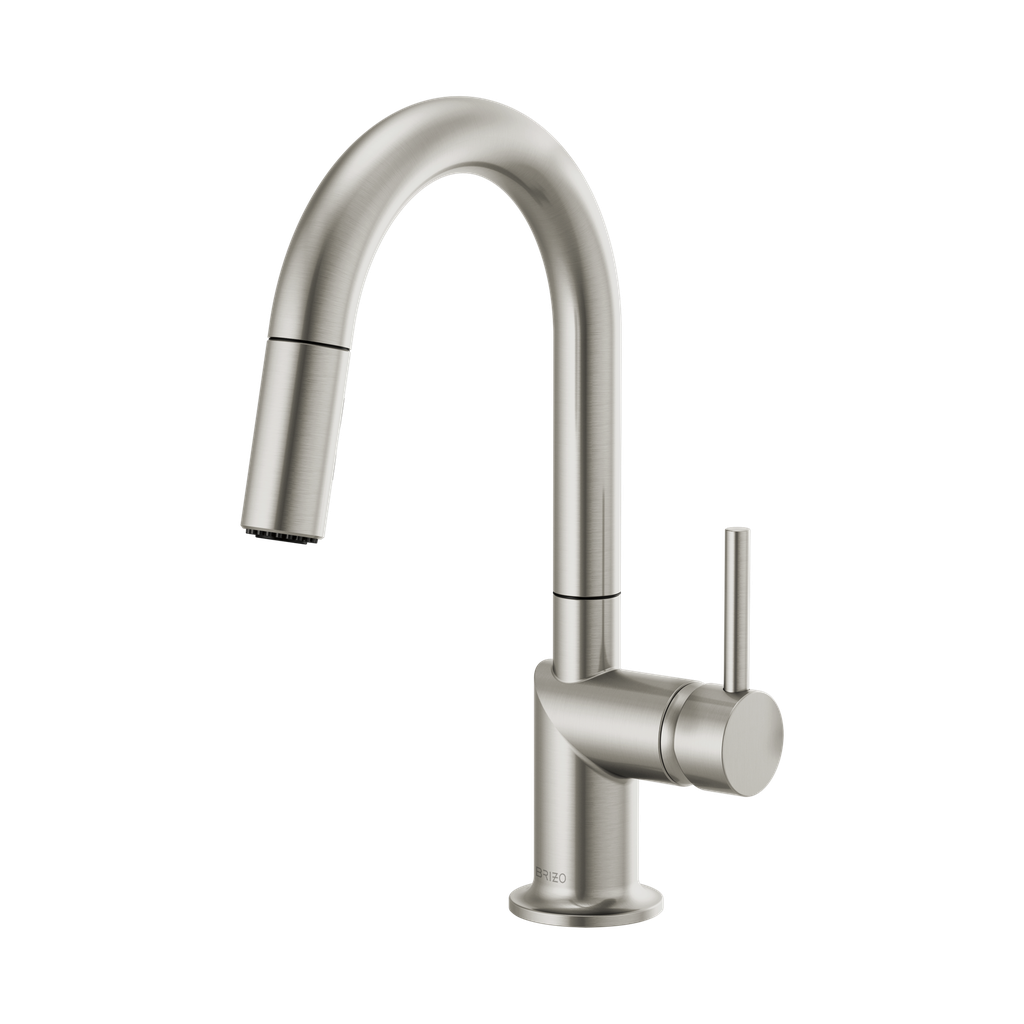 Brizo 63975LF-SSLHP Odin Arc Pull-Down Prep Faucet