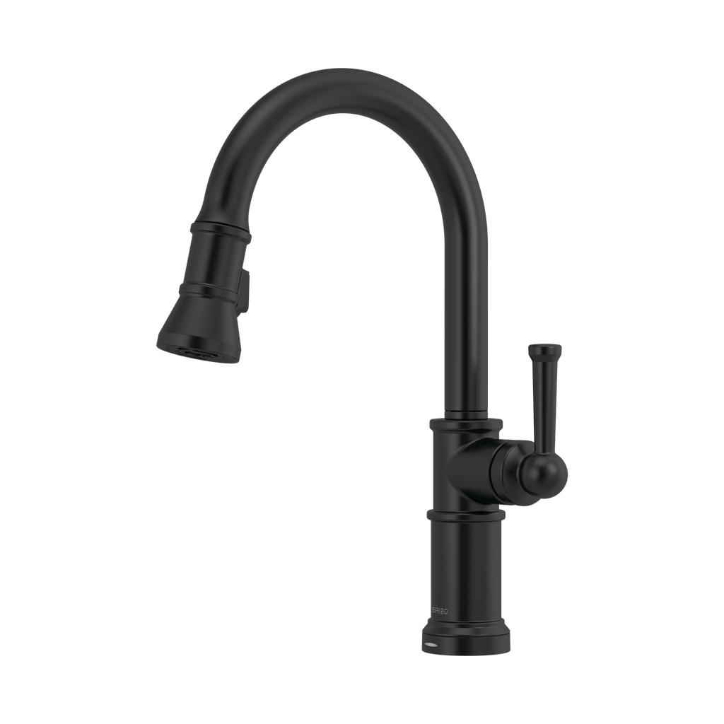 Brizo 64025LF-BL Artesso Single Handle Pull-Down Kitchen Faucet With Smarttouch(R) Te