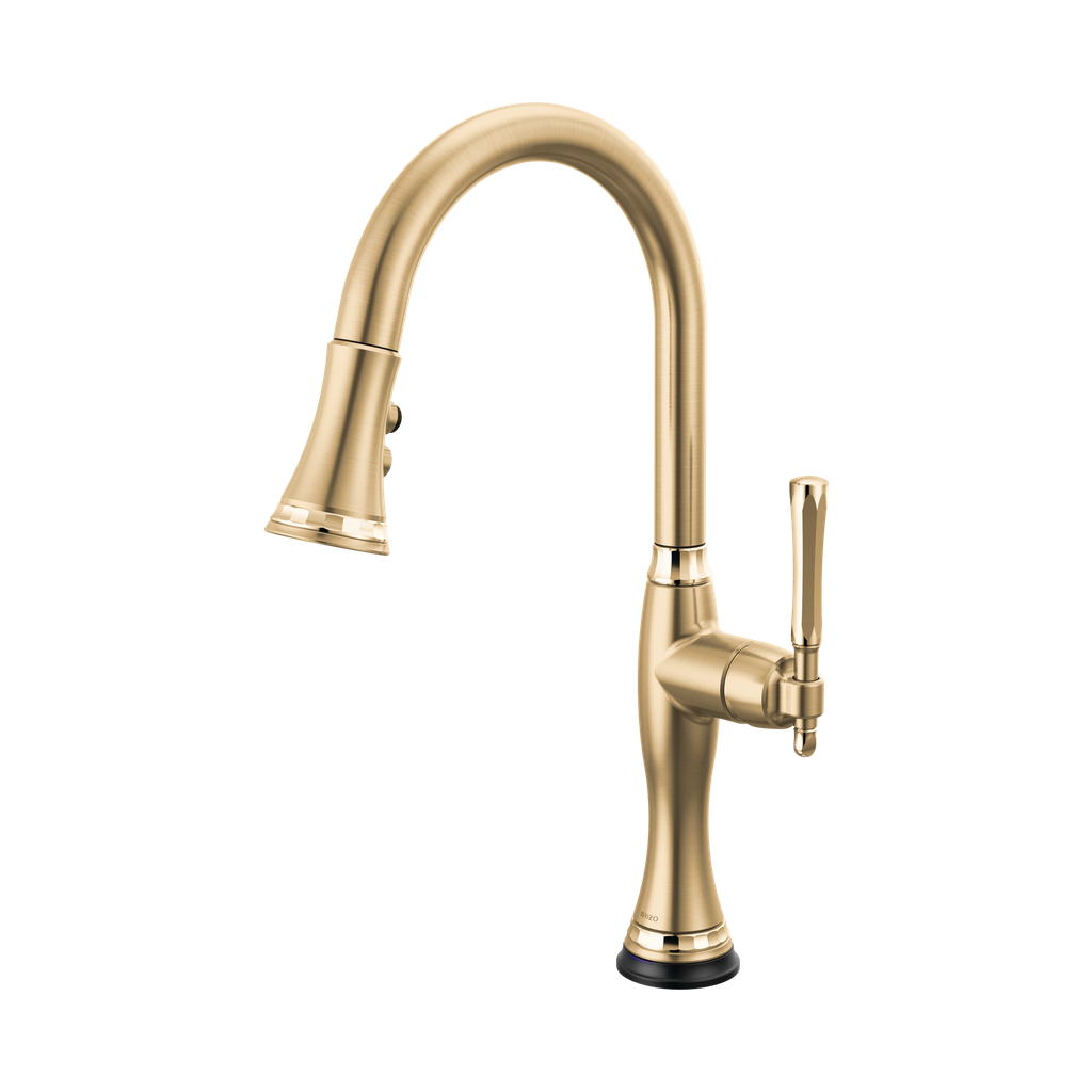Brizo 64058LF-GLPG Tulham Smarttouch Pull-Down Kitchen Faucet