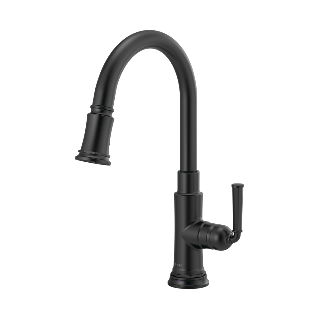 Brizo 64074LF-BL Rook Single Handle Pull-Down Kitchen Faucet With Smarttouch