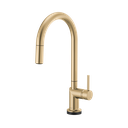 Brizo 64075LF-GLLHP Odin Smarttouch Arc Pull-Down Kitchen Faucet Luxe Gold