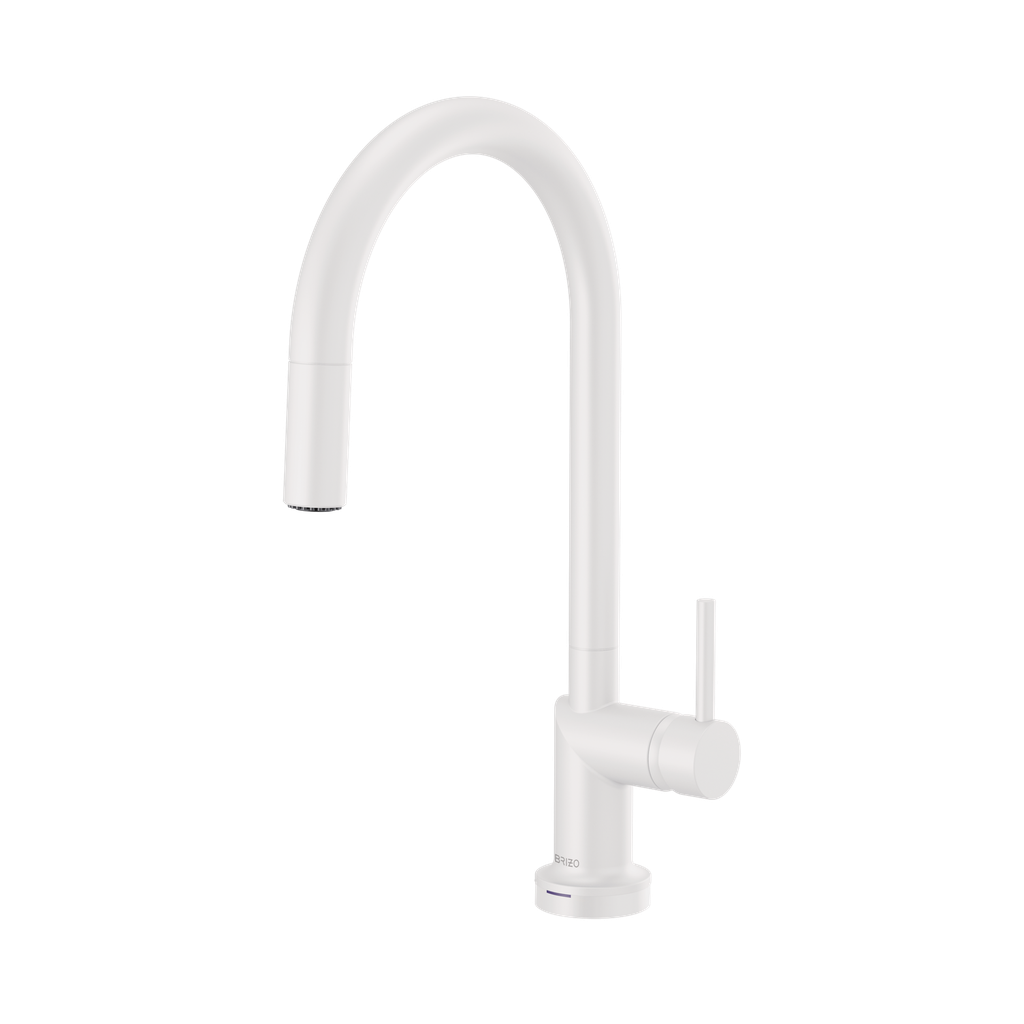 Brizo 64075LF-MWLHP Smarttouch Arc Pull Down Kitchen Faucet