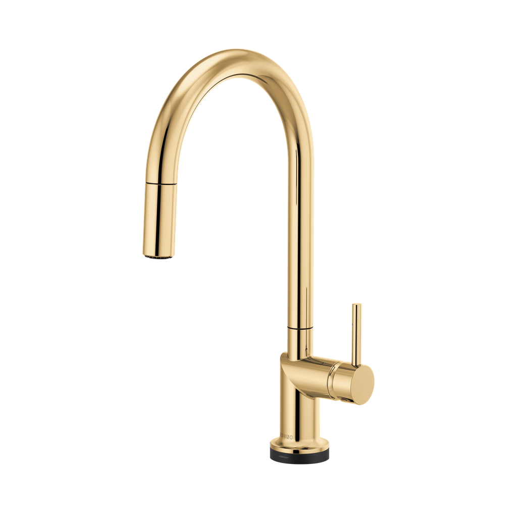 Brizo 64075LF-PGLHP Odin Smarttouch Arc Pull-Down Kitchen Faucet