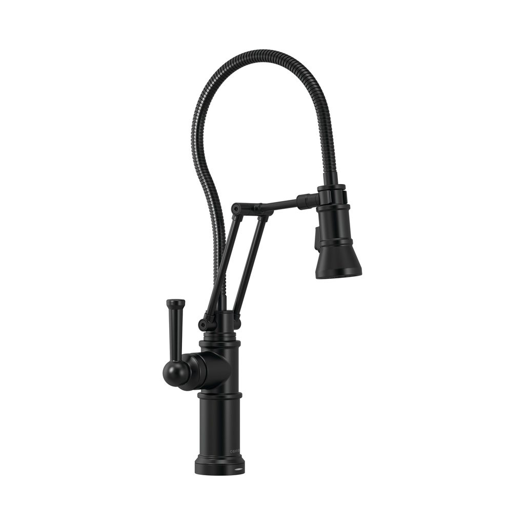 Brizo 64125LF-BL Artesso Smarttouch Articulating Faucet With Finished Hose