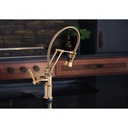 Brizo 64125LF Litze Smart Touch Articulating Faucet Luxe Gold