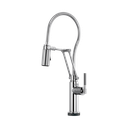 Brizo 64143LF-PC Litze Smarttouch Articulating Faucet With Knurled Handle And Finis