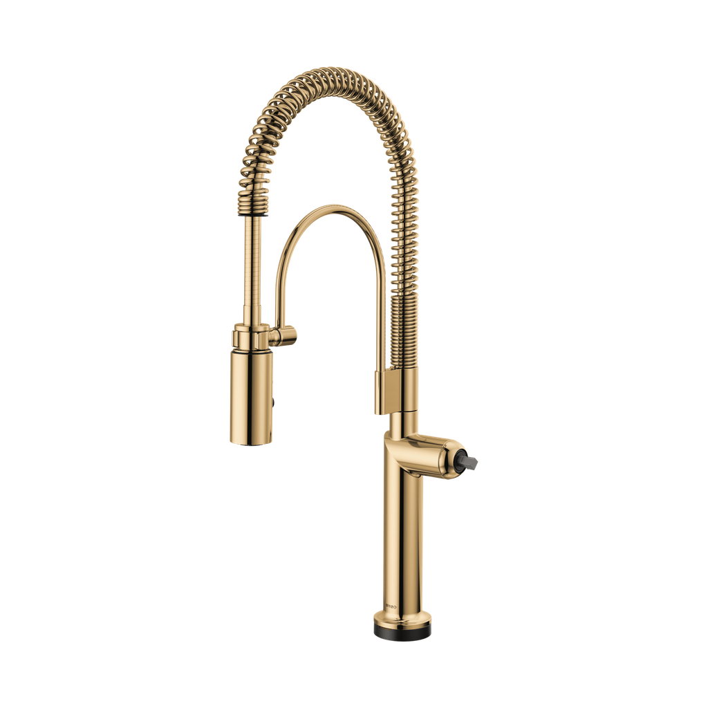 Brizo 64375LF-PGLHP Odin Smarttouch Spring Spout Pull Down