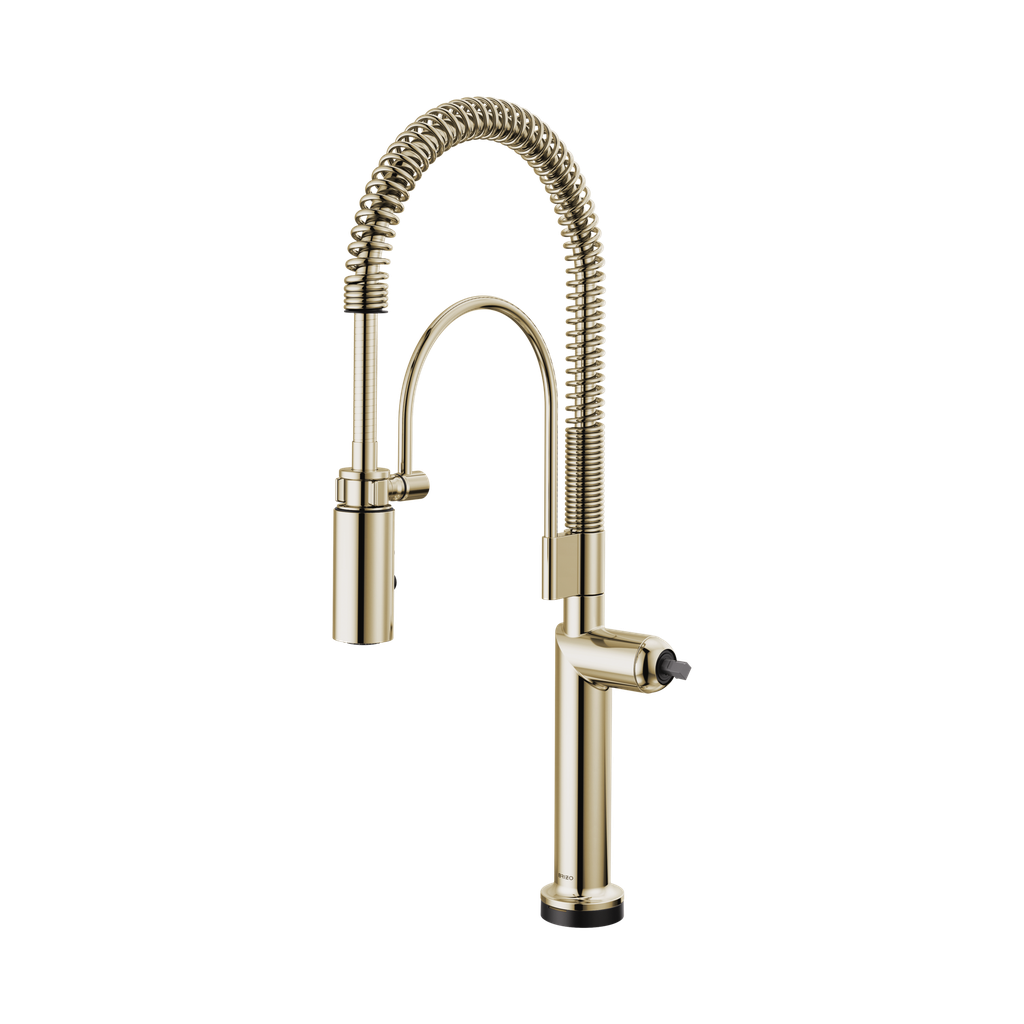 Brizo 64375LF-PNLHP Odin Smarttouch Spring Spout Pull Down