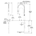 Brizo 64375LF-SLLHP Odin Smarttouch Spring Spout Pull Down