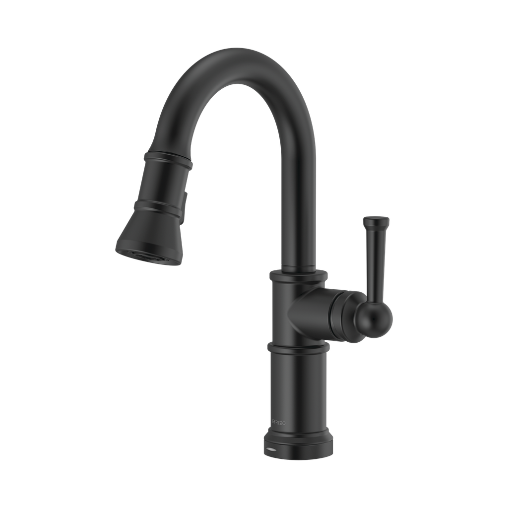 Brizo 64925LF-BL Artesso Pull-Down Prep Faucet With Smarttouch Technology