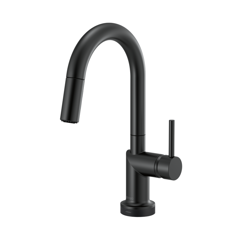 Brizo 64975LF-BLLHP Odin Smarttouch Arc Pull-Down Prep Faucet