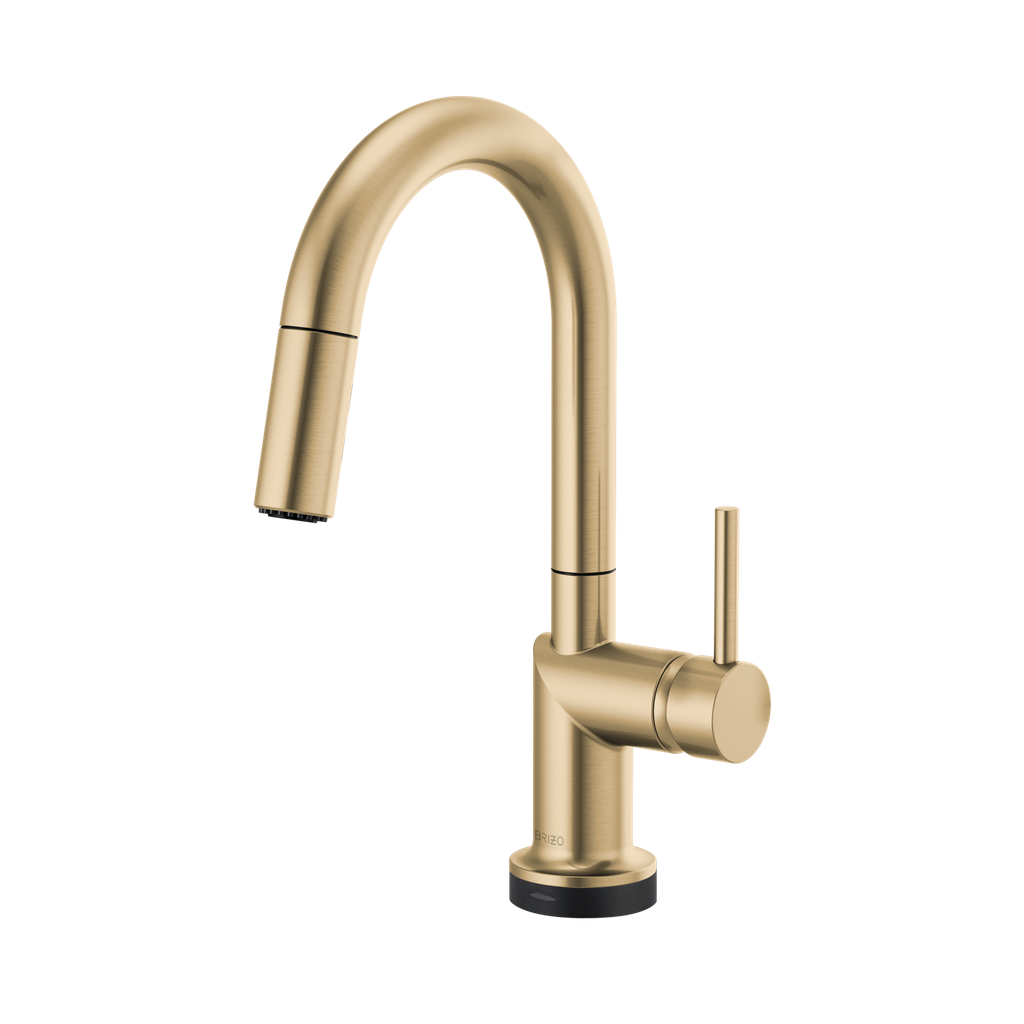 Brizo 64975LF-GLLHP Odin Smarttouch Arc Pull-Down Prep Faucet