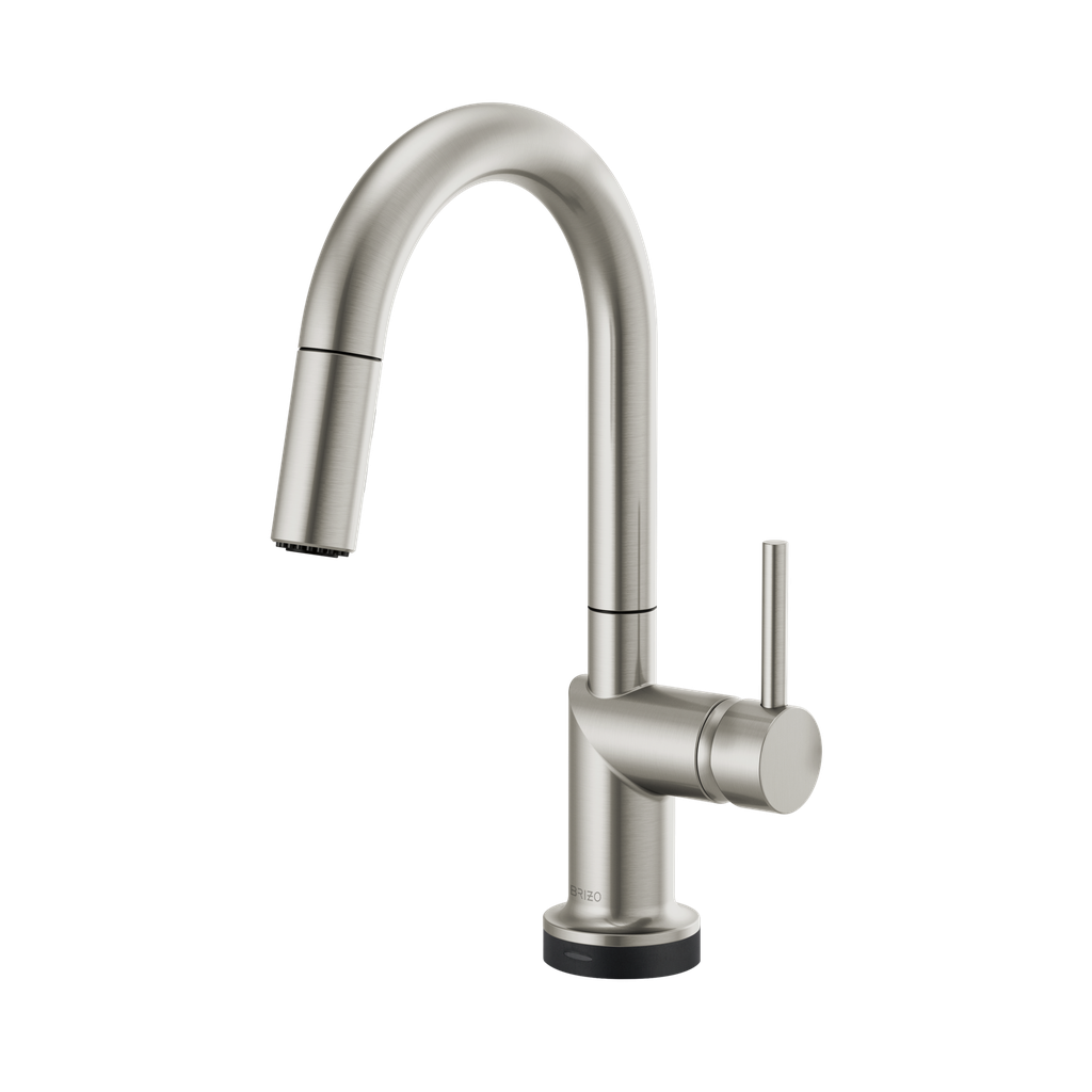 Brizo 64975LF-SSLHP Odin Smarttouch Arc Pull-Down Prep Faucet