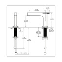 Brizo 65006LF-PC Kintsu Single Handle Lavatory Faucet 1.5