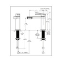 Brizo 65022LF-PC Single Handle Lavatory Faucet 1.2 Gpm