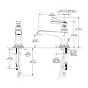 Brizo 65060LF-PC-ECO Siderna Single Handle Single Hole Lavatory Faucet