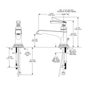 Brizo 65060LF-NKBL-ECO Siderna Single Handle Single Hole Lavatory Faucet