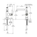 Brizo 65076LF-PC-ECO Invari Single Handle Lavatory Faucet 1.2