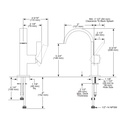 Brizo 65080LF-BL-ECO Tresa Single Handle Lavatory Faucet