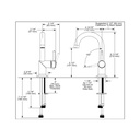 Brizo 65175LF-BL Jason Wu Single Hole Bathroom Faucet 1L