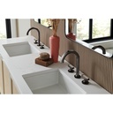 Brizo 65306LF-BNXLHP Kintsu Widespread High Arc Spout 1.5 Brilliance Black Onyx