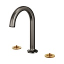 Brizo 65306LF-BNXLHP Kintsu Widespread High Arc Spout 1.5 Brilliance Black Onyx