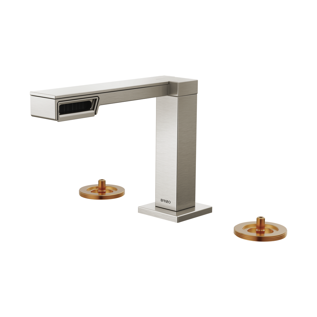 Brizo 65322LF-NKLHP Widespread Lavatory Faucet 1.2 Gpm