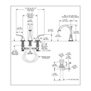 Brizo 65330LF-BN-ECO Sotria Two Handle Widespread Lavatory Faucet