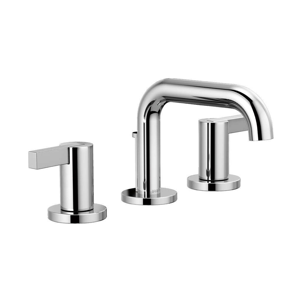 Brizo 65334LF-PCLHP Widespread Low Spout 1.5; pop drain included