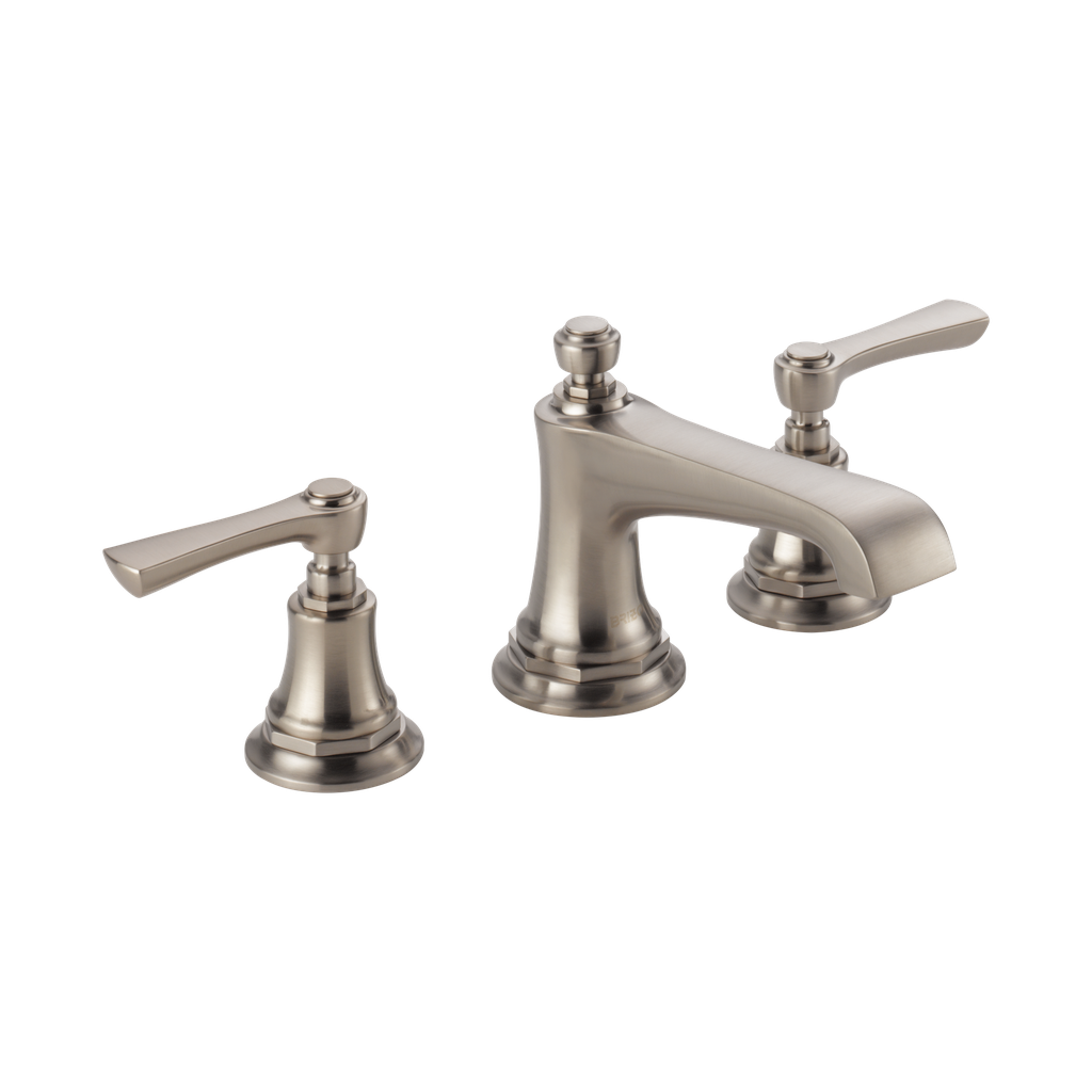 Brizo 65360LF-NKLHP-ECO Virage Two Handle Widespread Lavatory Faucet