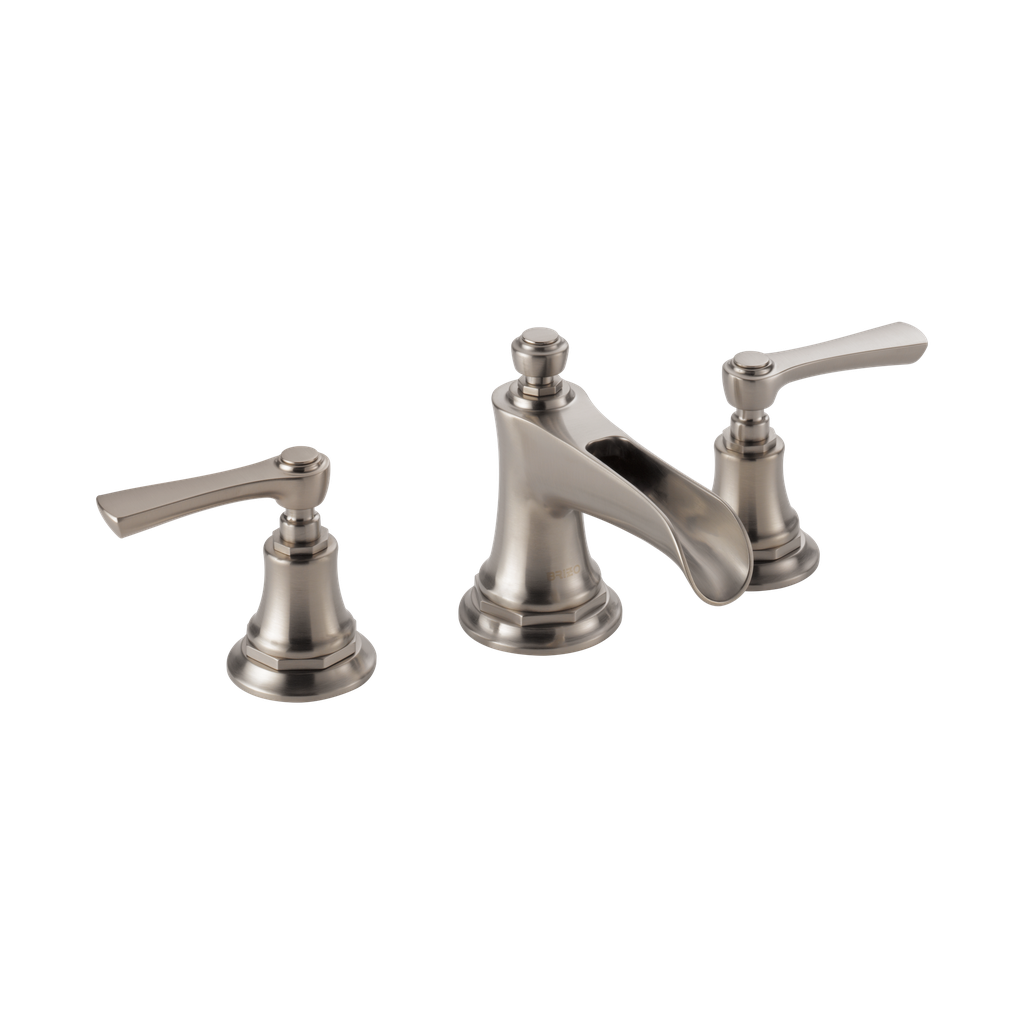 Brizo 65361LF-NKLHP-ECO Rook Two Handle Widespread Lavatory Faucet