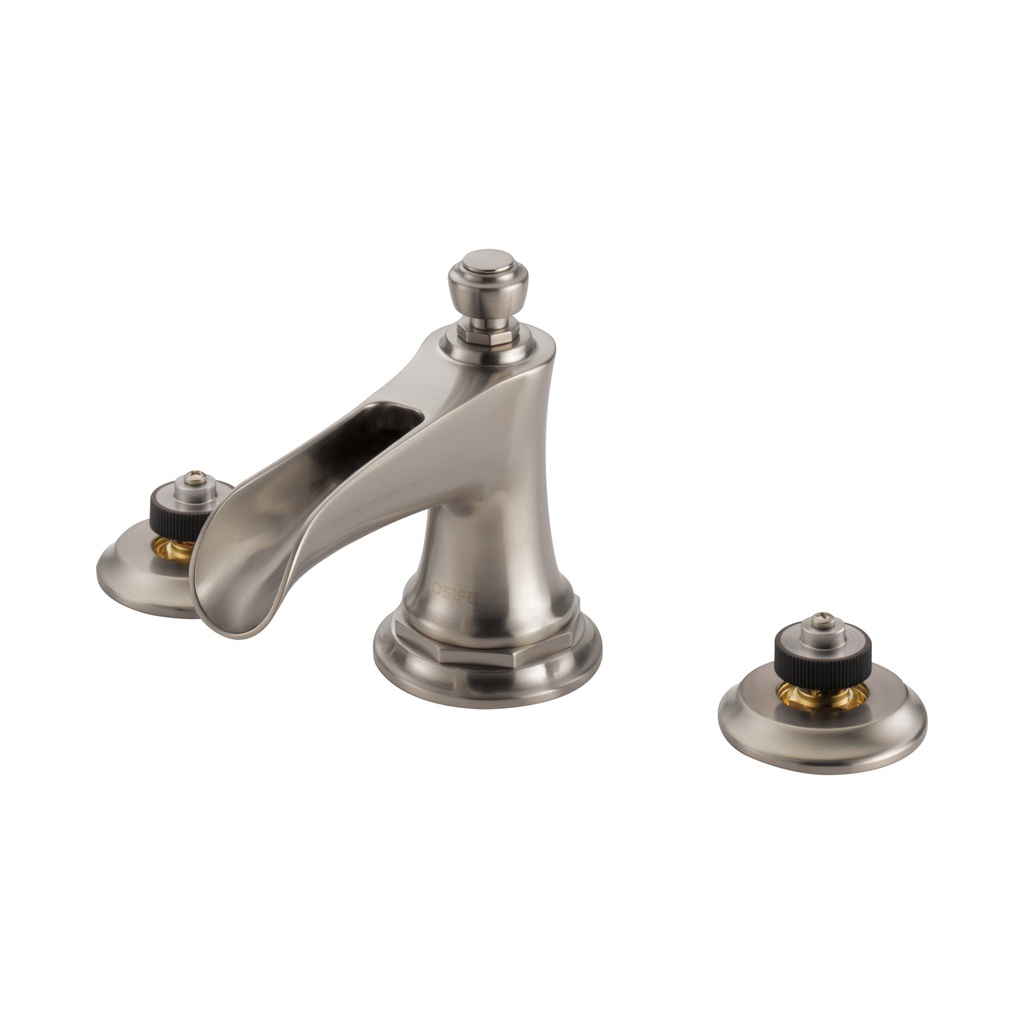 Brizo 65361LF-NKLHP-ECO Rook Two Handle Widespread Lavatory Faucet