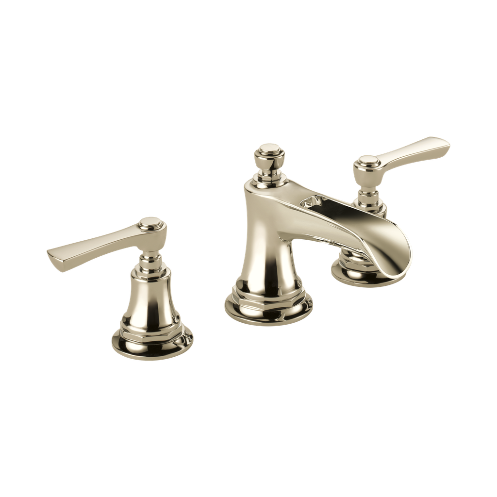 Brizo 65361LF-PNLHP-ECO Rook Two Handle Widespread Lavatory Faucet