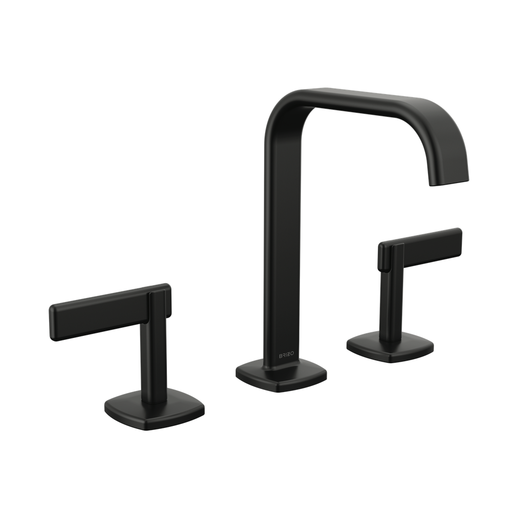 Brizo 65368LF-BLLHP-ECO Allaria Widespread Square Spout (1.2 Gpm)