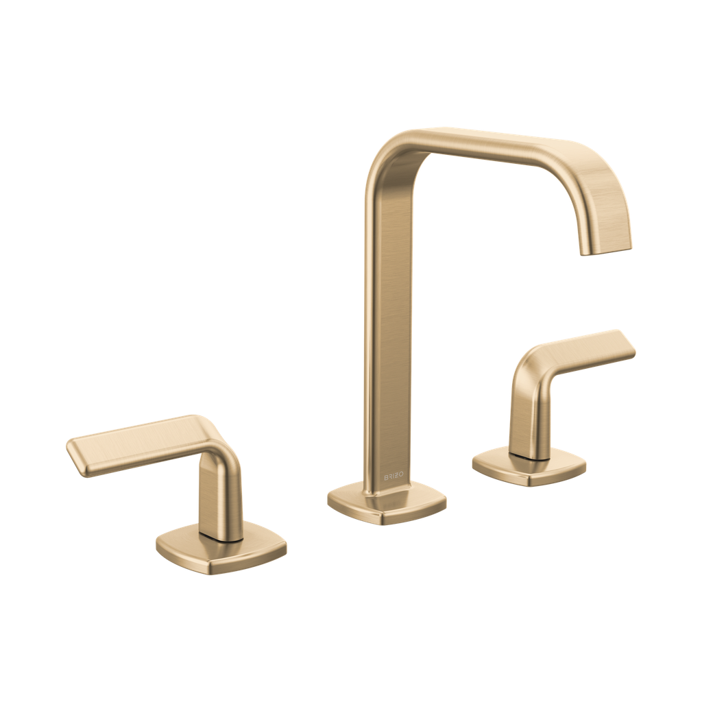 Brizo 65368LF-GLLHP-ECO Allaria Widespread Square Spout (1.2 Gpm)
