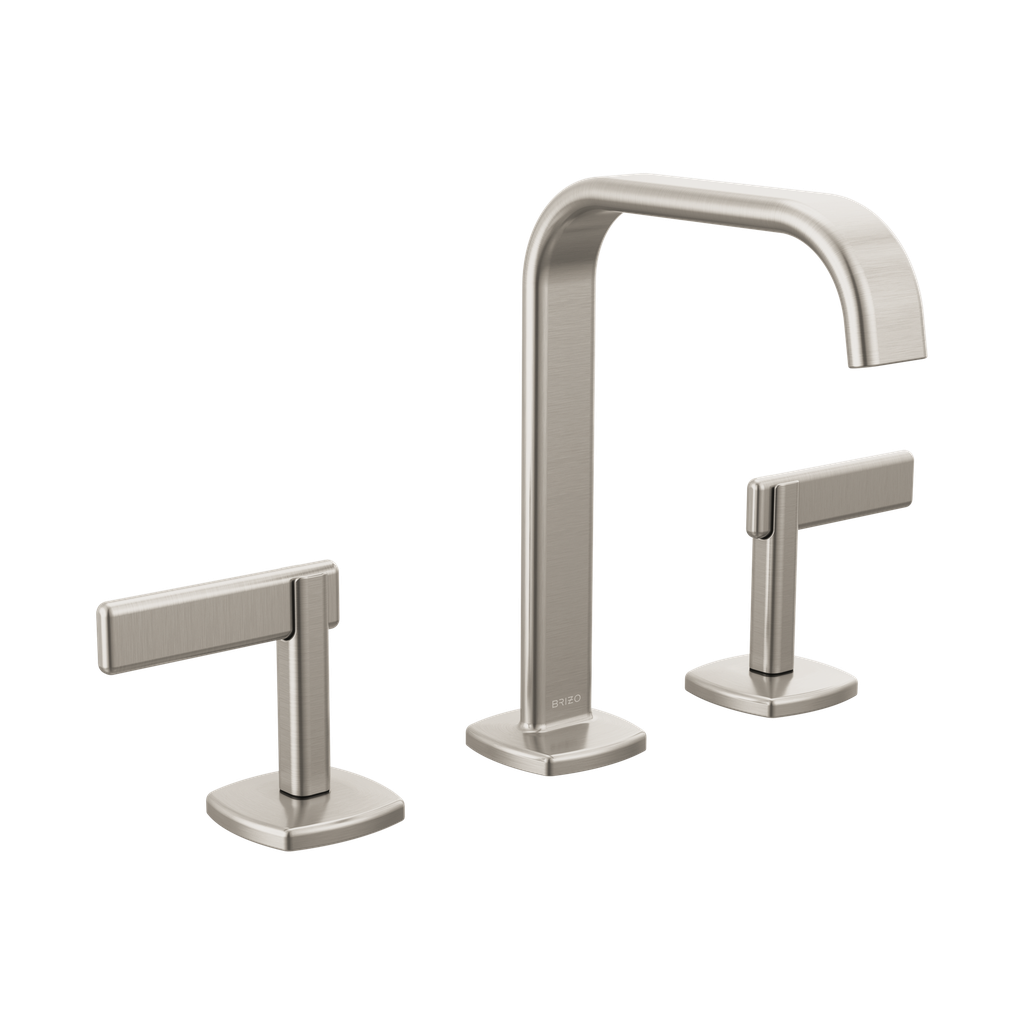 Brizo 65368LF-NKLHP-ECO Allaria Widespread Square Spout (1.2 Gpm)