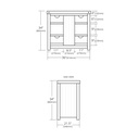Native Trails VNW361 Chardonnay Vanity